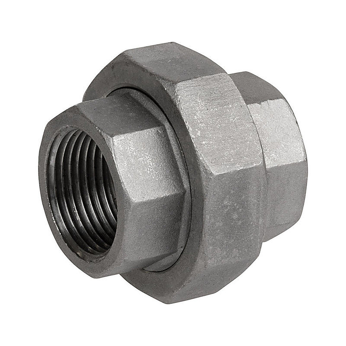 Smith-Cooper - 4638102670 - 1-1/2 in. FPT x 1-1/2 in. Dia. FPT Stainless Steel Union