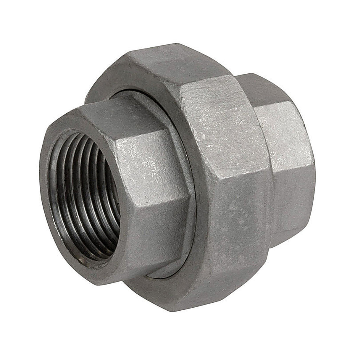 Smith-Cooper - 4638102680 - 2 in. FPT x 2 in. Dia. FPT Stainless Steel Union