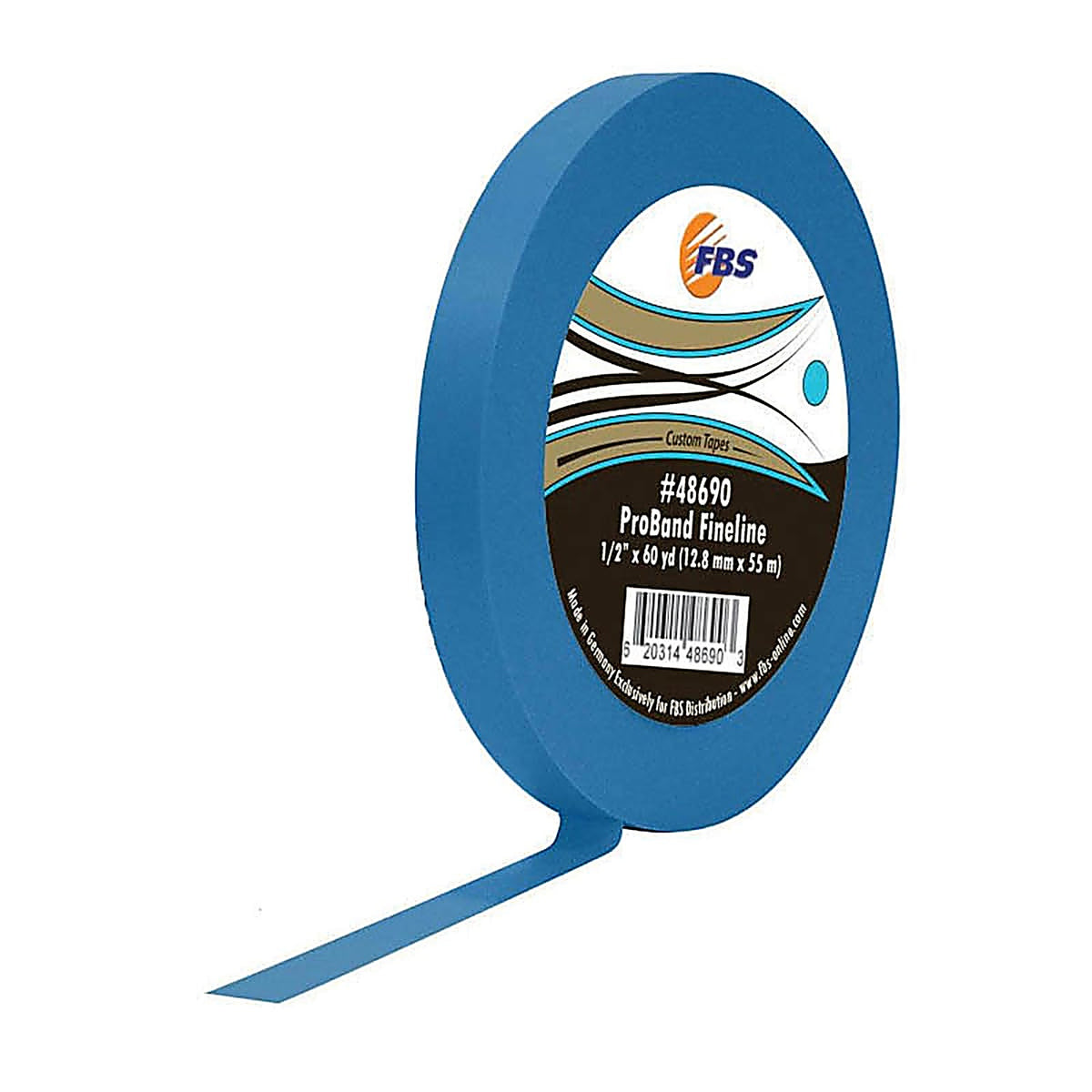 FBS - 48690 - Le Bleu ProBand Fine Line Tape, 1/2IN x 60 yd