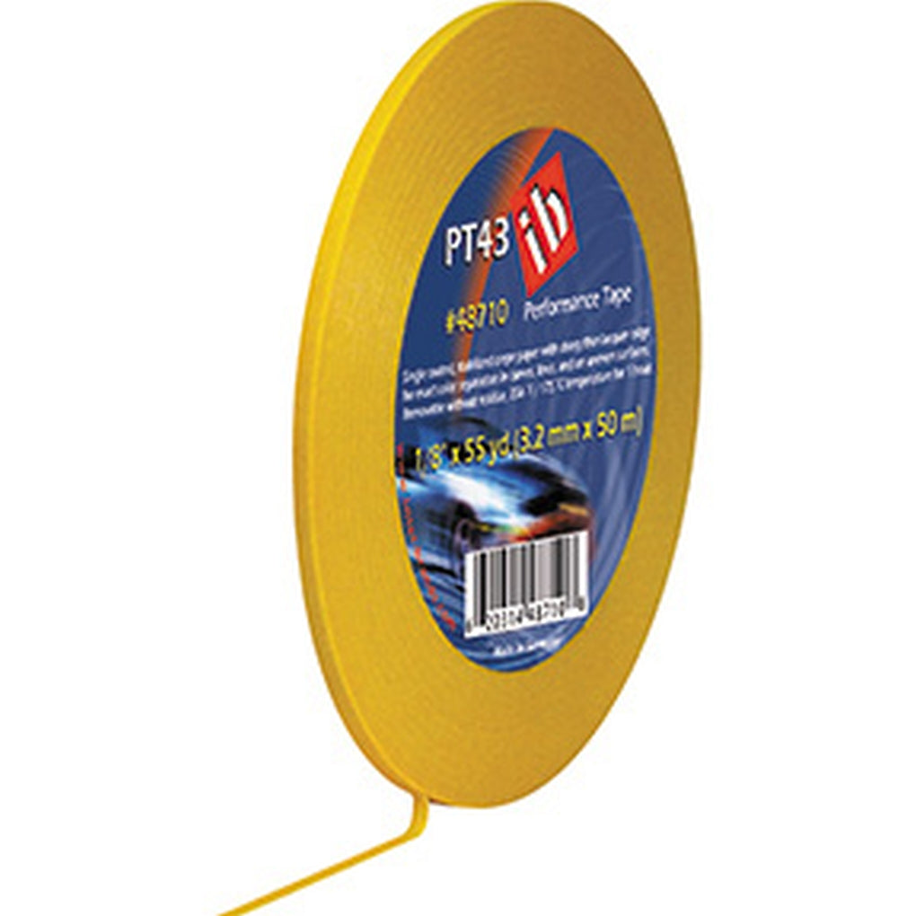 FBS - 48710 - PT43 Yellow Performance Tape, 1/8IN x 55 yd