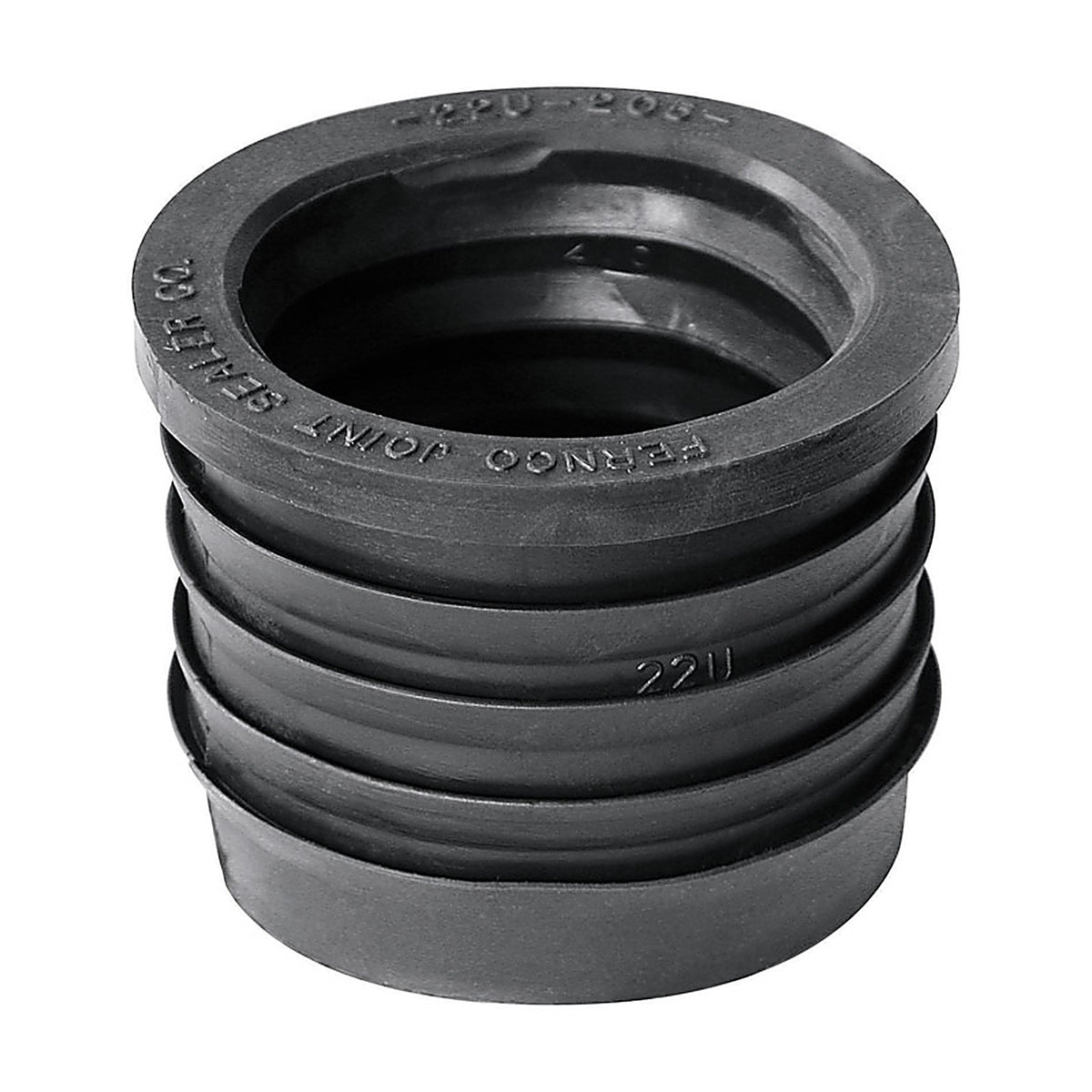 Fernco - P22U-205 - Schedule 40 2 in. Compression x 2 in. Dia. Hub PVC Donut Fitting
