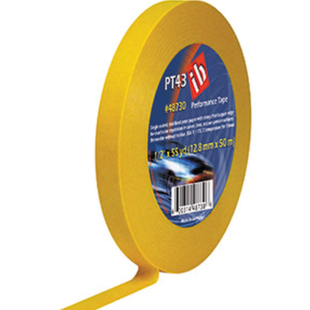 FBS - 48730 - PT43 Yellow Performance Tape, 1/2IN x 55 yd