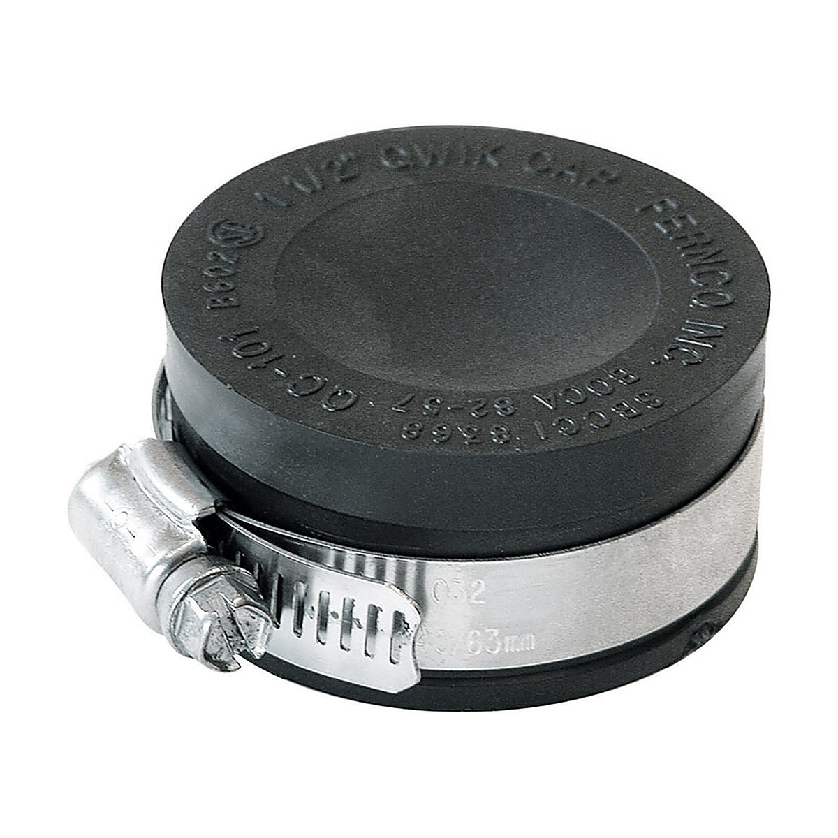 Fernco - PQC-101 - Schedule 40 1-1/2 in. Hub Hub PVC Drain Cap