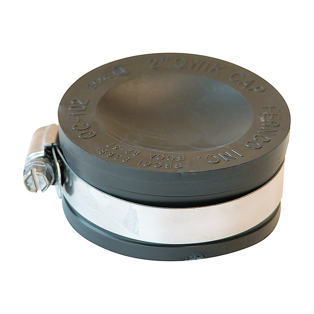 Fernco - PQC-102 - Schedule 40 2 in. Hub Hub PVC Drain Cap