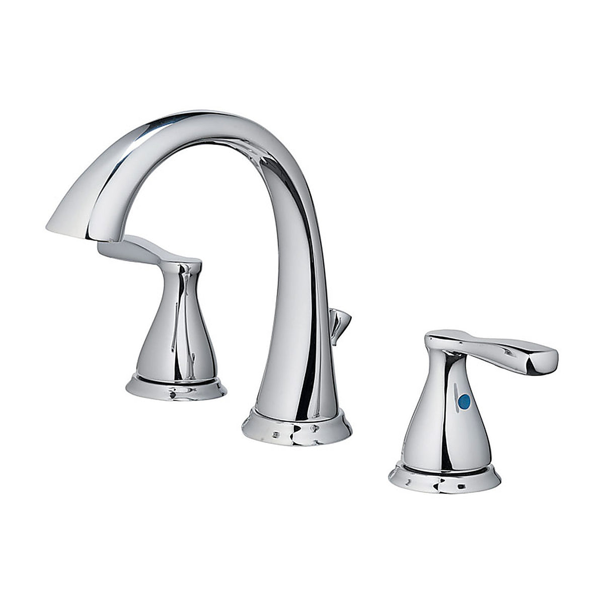 OakBrook - 65804W-6101 - Modena Moderna Chrome Widespread Lavatory Pop-Up Faucet 6-8 in.