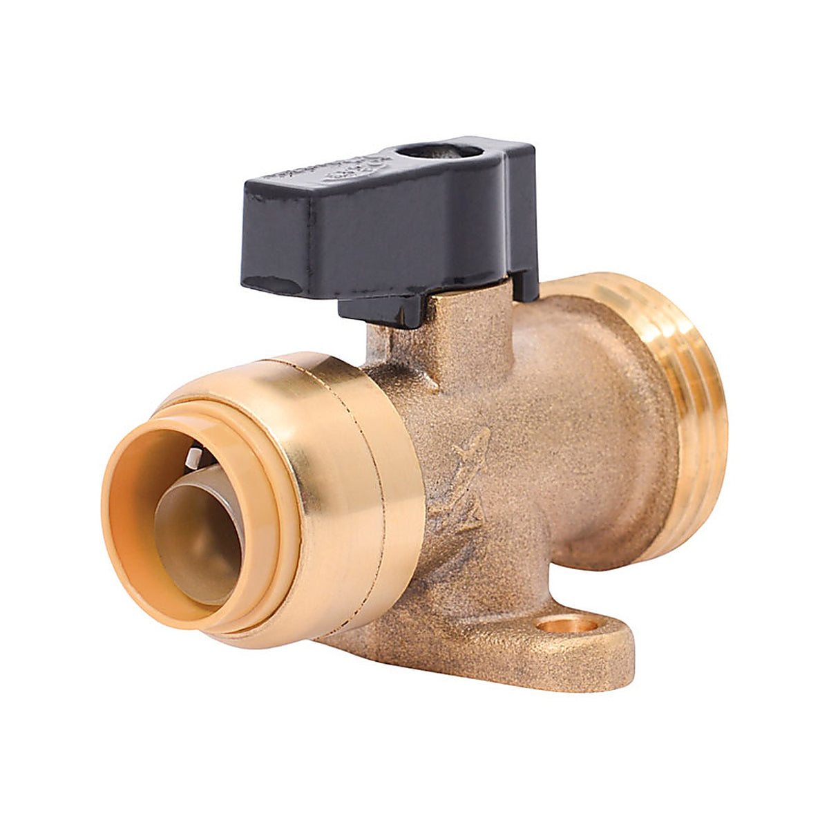 SharkBite - 25559LF - 3/4 in. PTC x 3/4 in. MIP Brass Washing Machine Valve