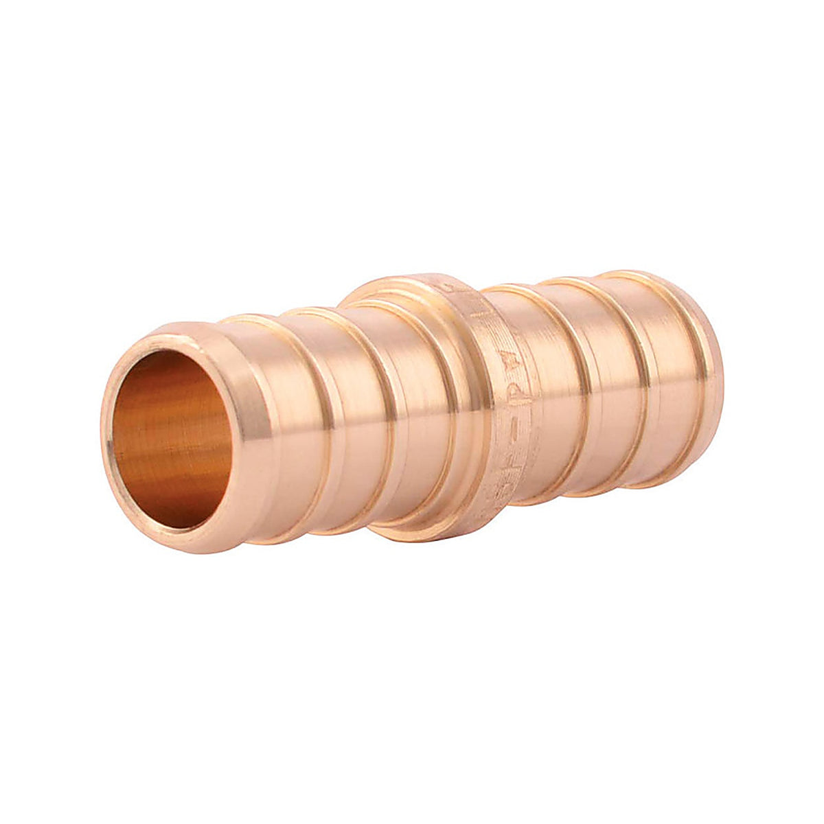 SharkBite - UC008LFCP25 - 1/2 in. PEX x 1/2 in. Dia. PEX Brass Coupling