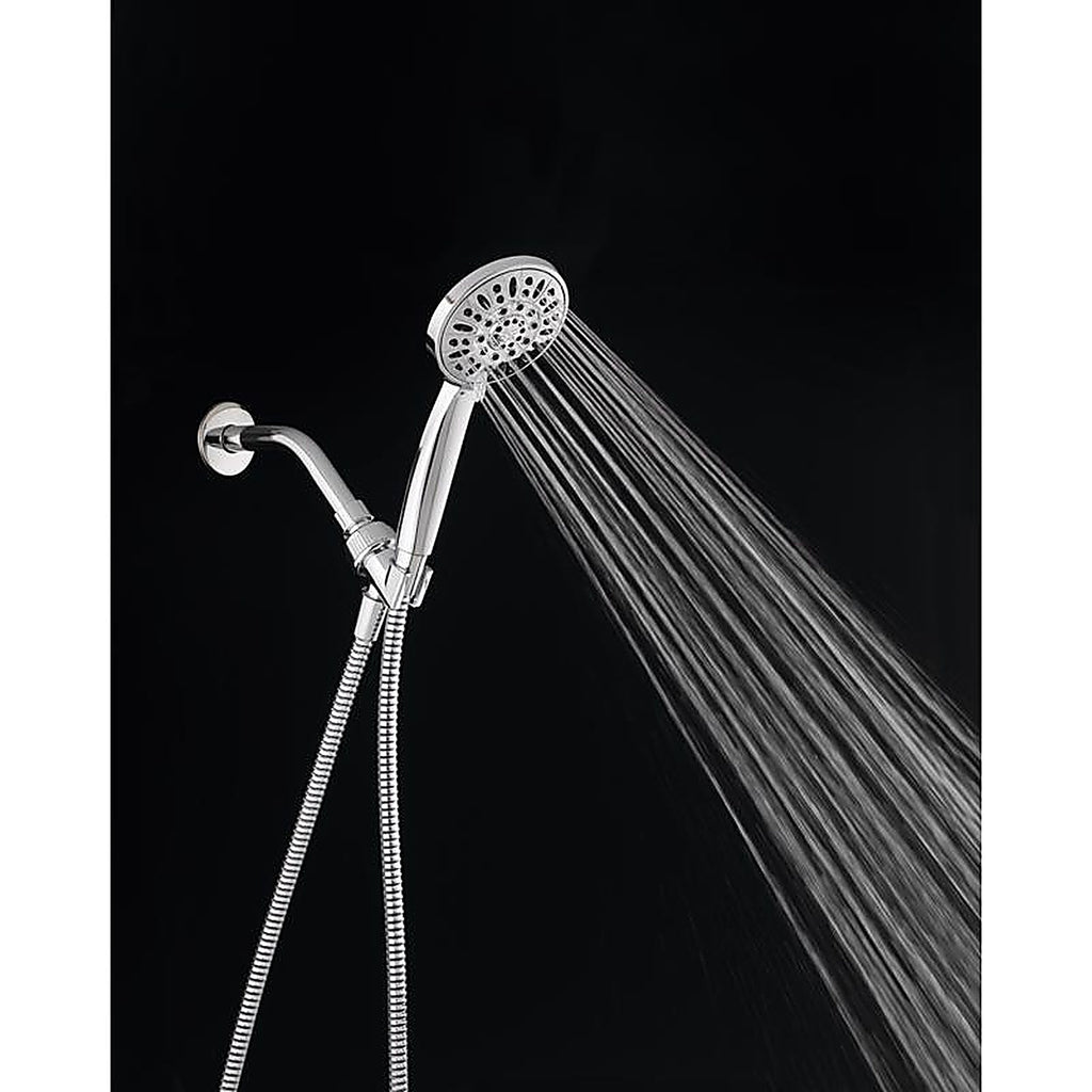 OakBrook - 520A3155CCP-WS - Chrome PVC 3 settings Handheld Showerhead 1.8 gal.
