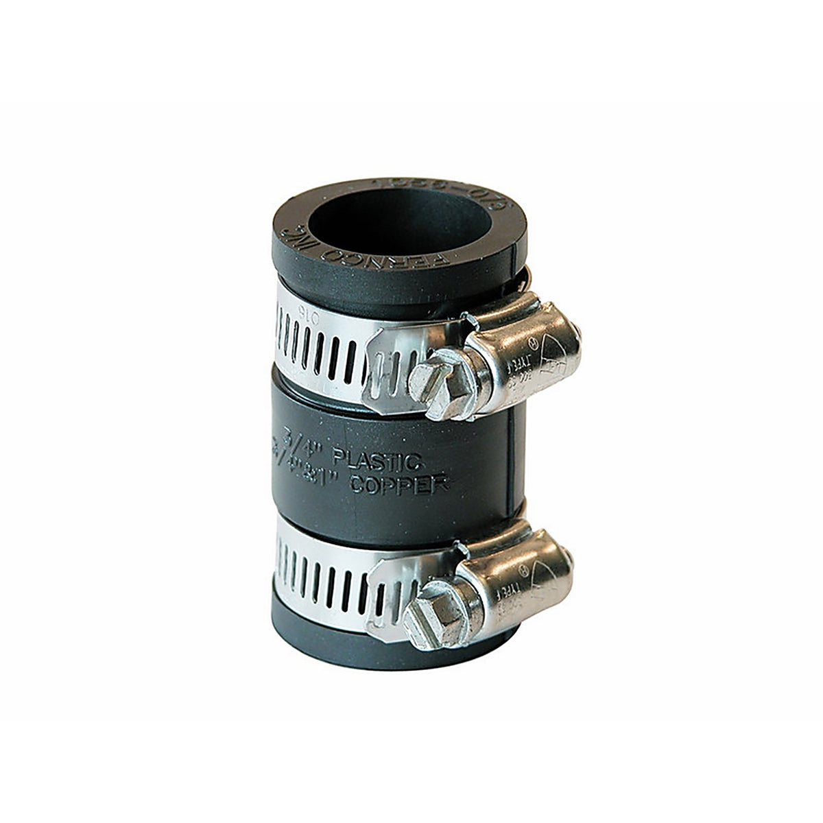 Fernco - P1056-075 - 3/4 in. Hub x 3/4 in. Dia. Hub Flexible Coupling