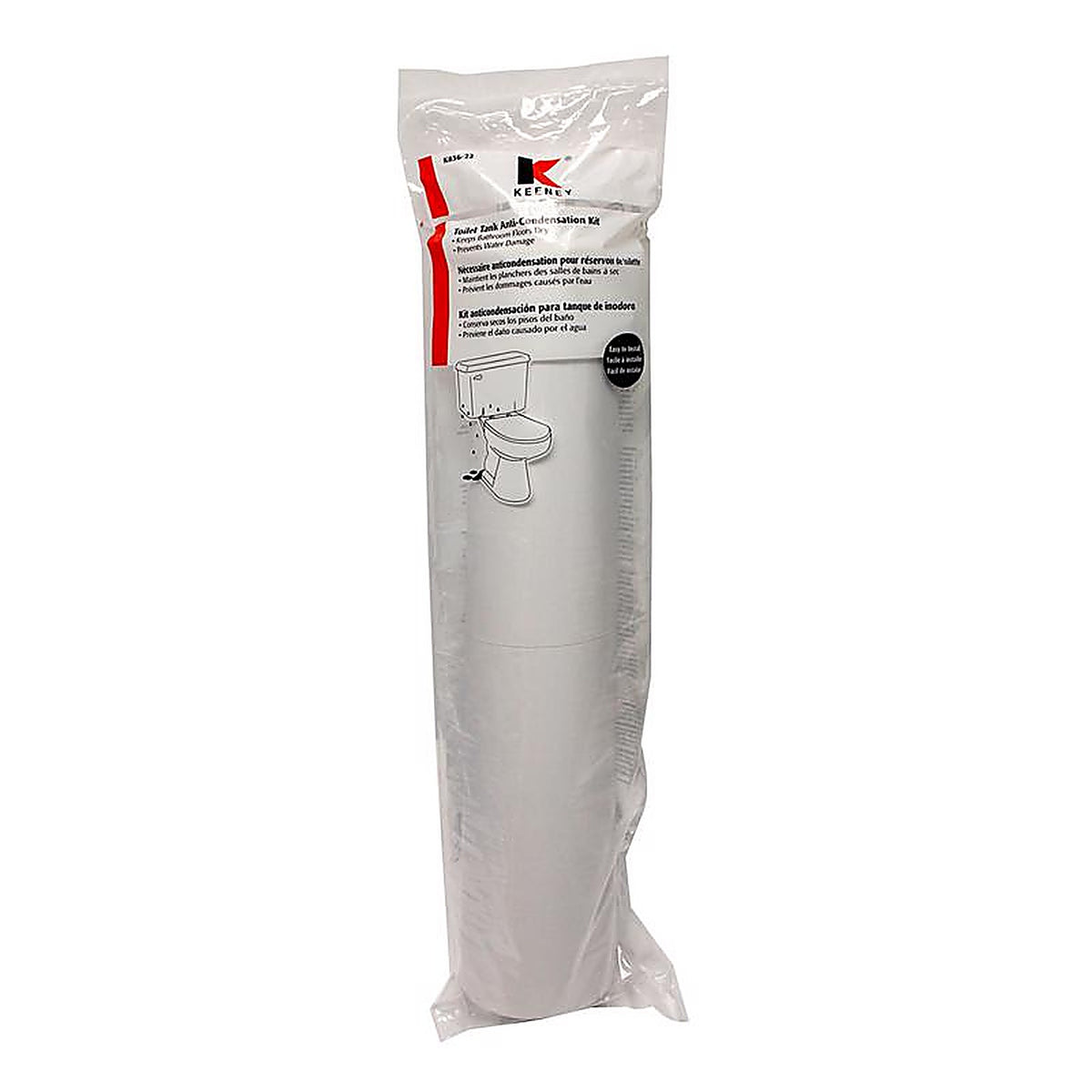 Keeney - K836-22 - Toilet Tank Anti-Condensation Kit White