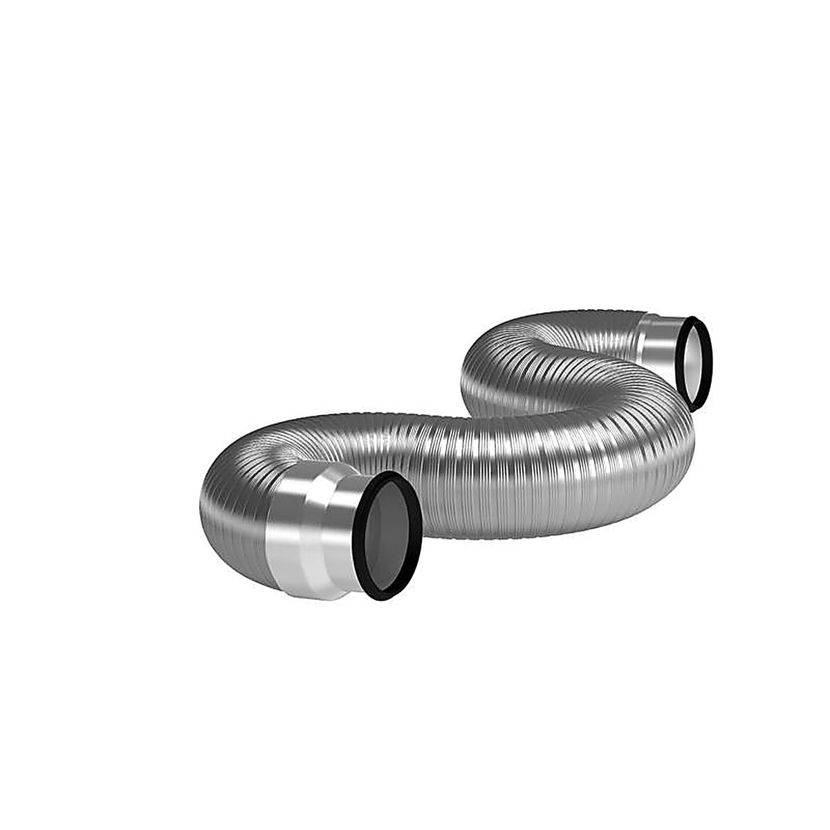 Imperial - VT0616 - Quick Connect 60 in. L x 4 in. Dia. Silver Aluminum Dryer Hook-Up