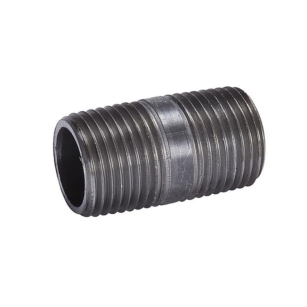 Mueller - 589-001BC - Southland 2-1/2 in. MPT Black Malleable Iron Close Nipple