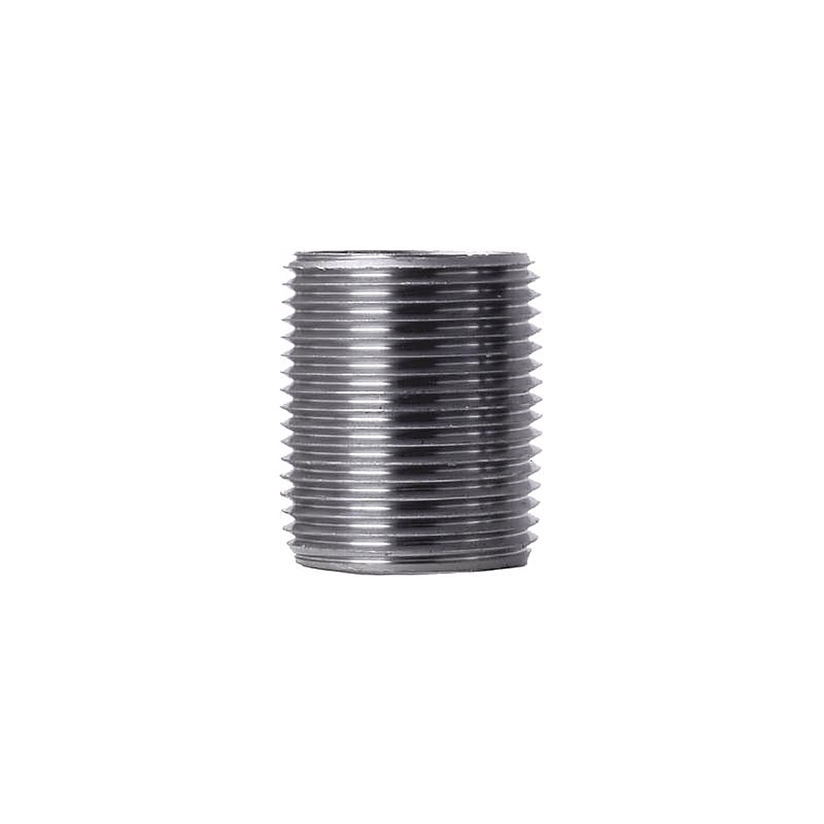 Mueller - 590-001BC - Southland 3 in. MPT Black Steel Close Nipple