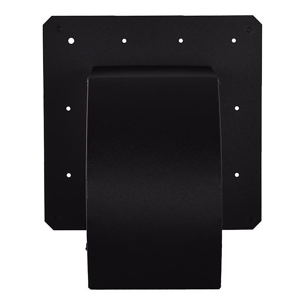 Imperial - VT0640 - R2 9 in. L x 4 in. Dia. Black/Silver Aluminum Roof Cap with Collar