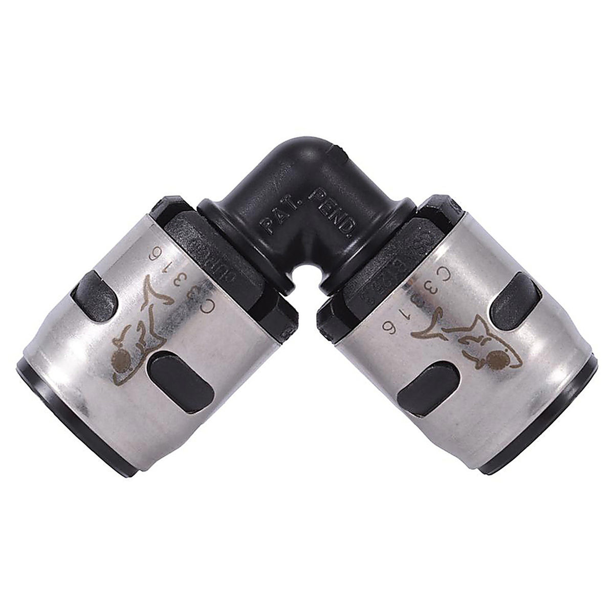 SharkBite - K248A - EvoPEX 1/2 in. Push x 1/2 in. Dia. Push Plastic Elbow