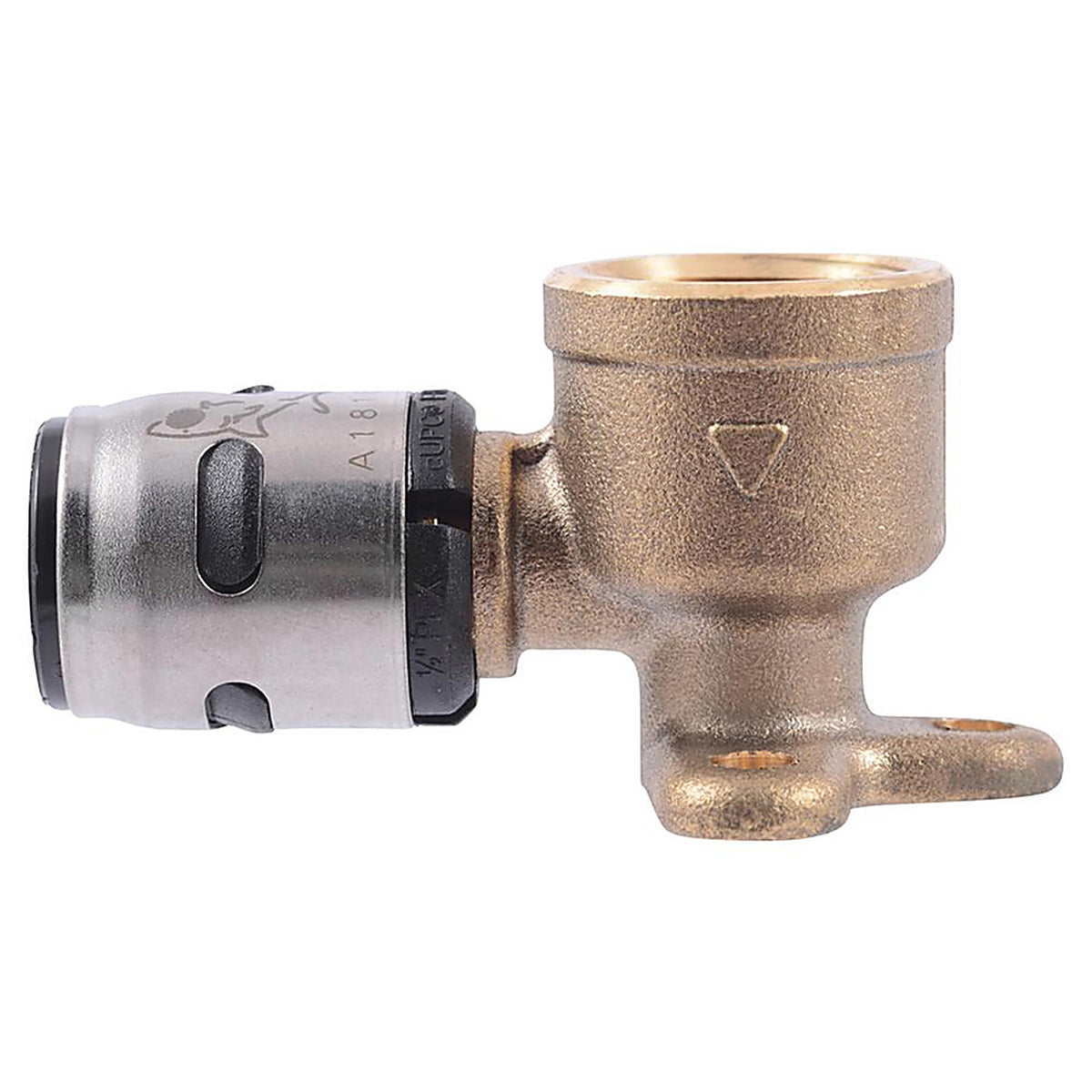 SharkBite - K334A - EvoPEX 1/2 in. Push x 1/2 in. Dia. FPT Plastic Drop Ear Elbow