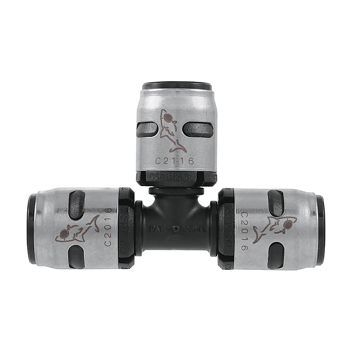 SharkBite - K362A6 - EvoPEX 1/2 in. Push x 1/2 in. Dia. Push Plastic Tee