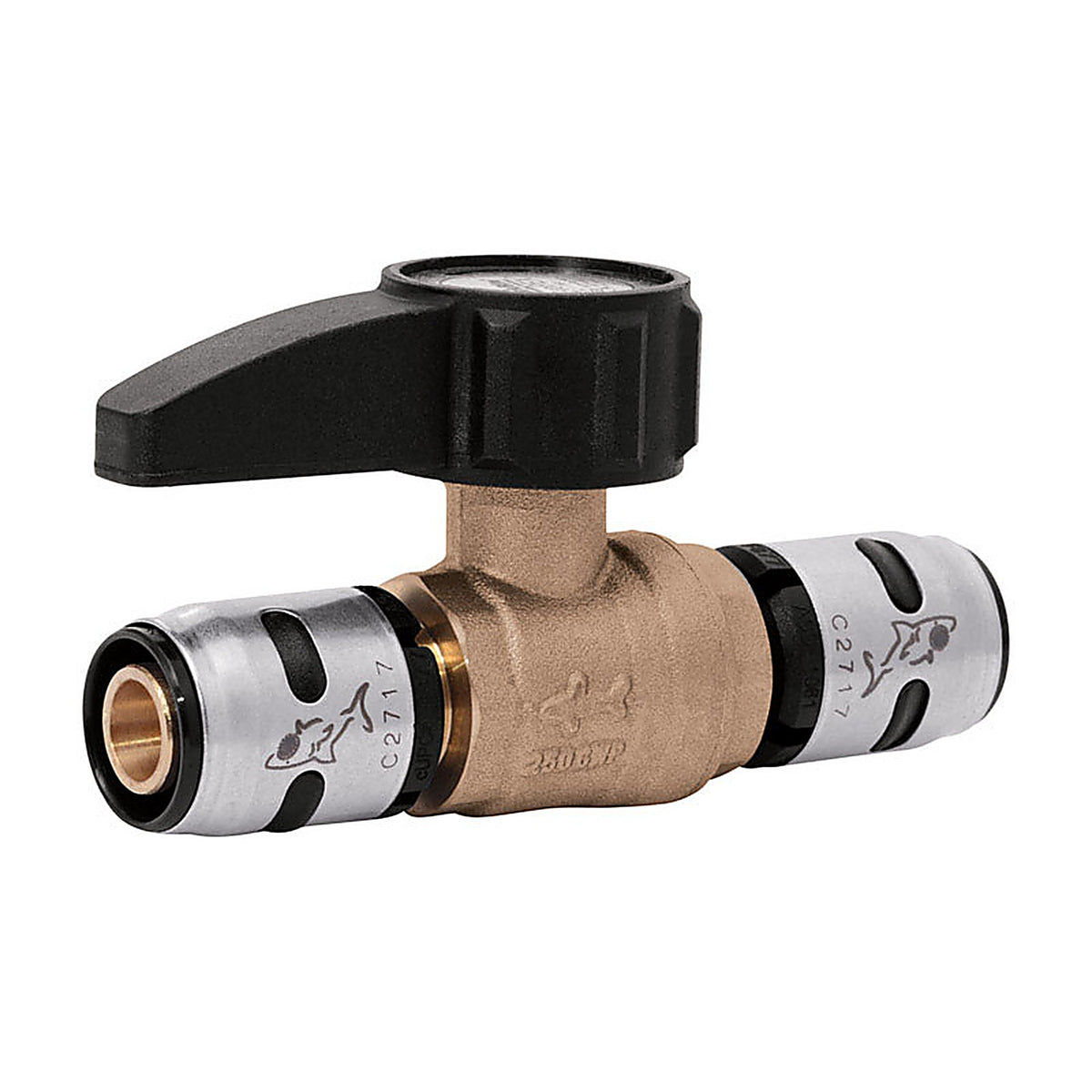 SharkBite - K22185 - EvoPEX 3/4 in. Push x 3/4 in. Dia. Push Brass Ball Valve