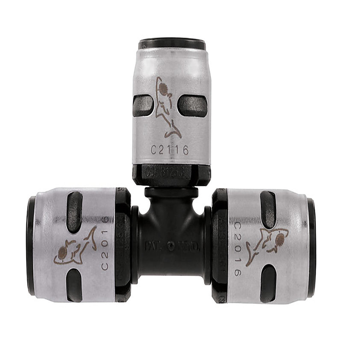 SharkBite - K370A - EvoPEX 3/4 in. Push x 3/4 in. Dia. Push Plastic Tee