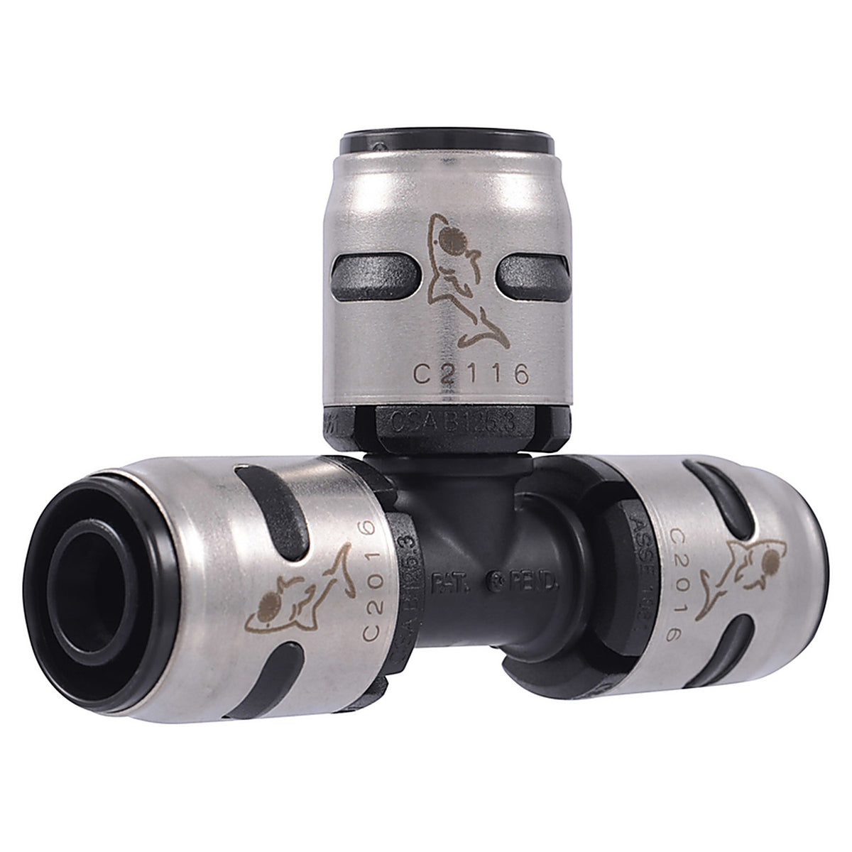 SharkBite - K370A - EvoPEX 3/4 in. Push x 3/4 in. Dia. Push Plastic Tee