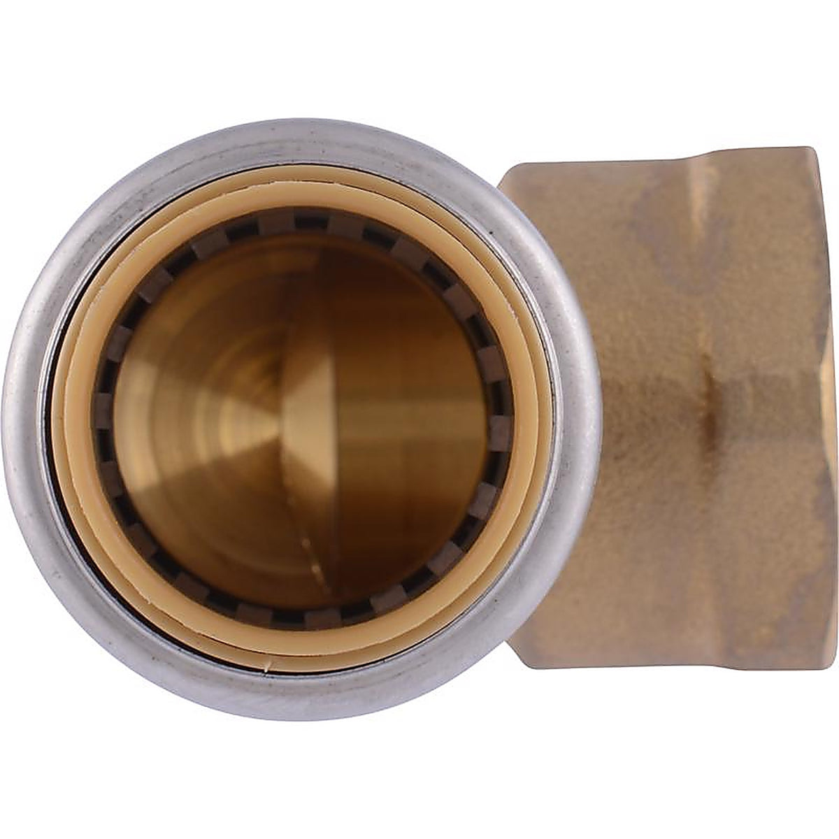 SharkBite - U314LFA - 3/4 in. Push x 3/4 in. Dia. FNPT Brass 90 Degree Elbow