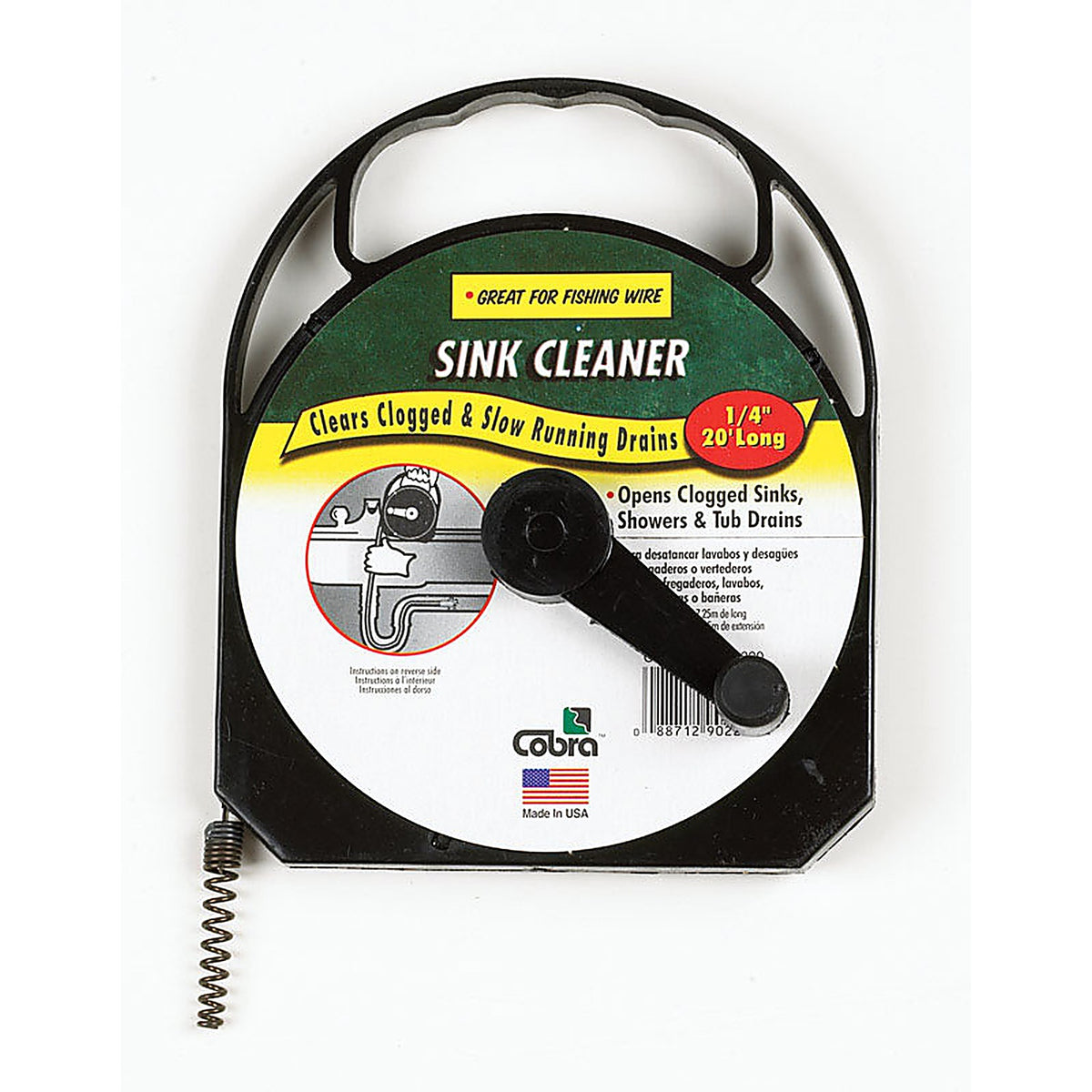 Cobra - 90220 - 20 ft. L Sink Cleaner