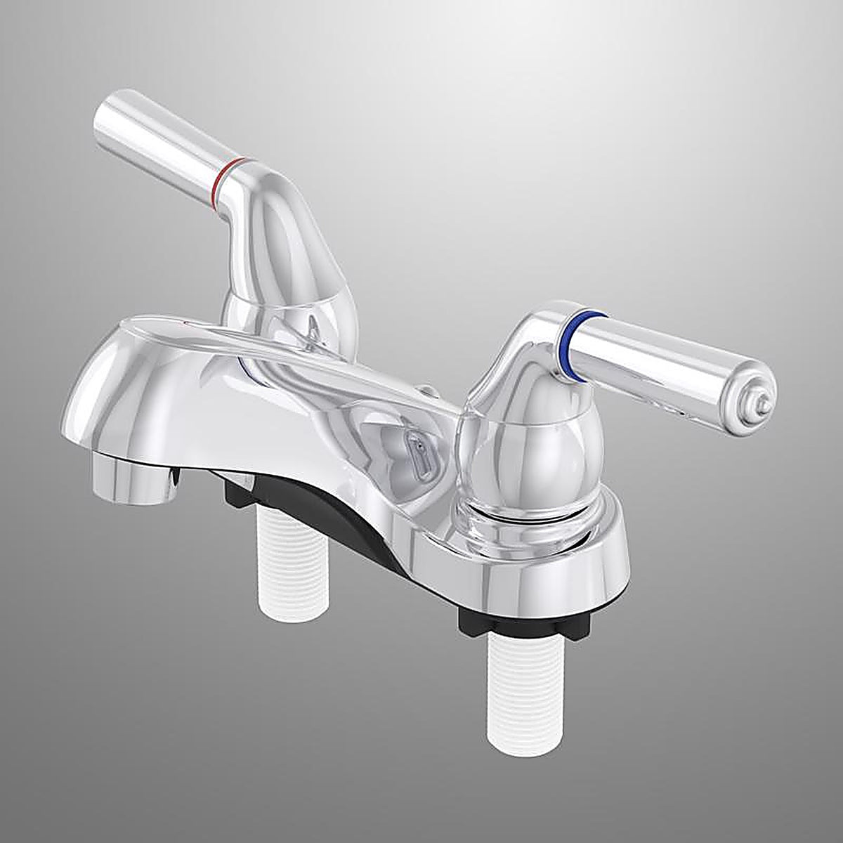 Home Plus - 1004-10CTPCP-N - Classic Chrome Two Handle Lavatory Faucet 4 in.