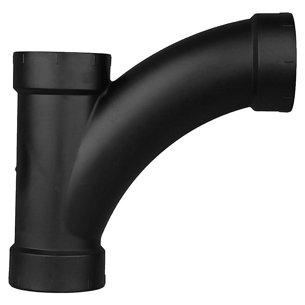 Charlotte Pipe - ABS005011200 - 4 in. Hub x 4 in. Dia. Hub ABS Wye