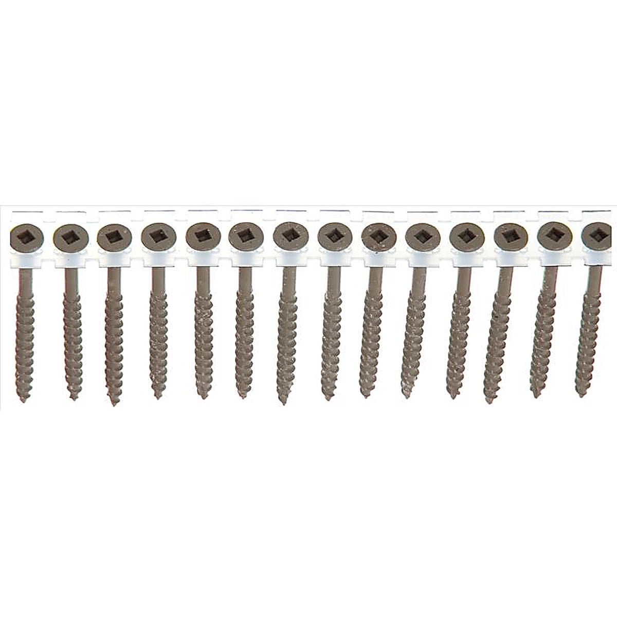 Senco - 08D250W - DuraSpin No. 8 x 2-1/2 in. L Square Square Head Deck Screws - 800/Pack