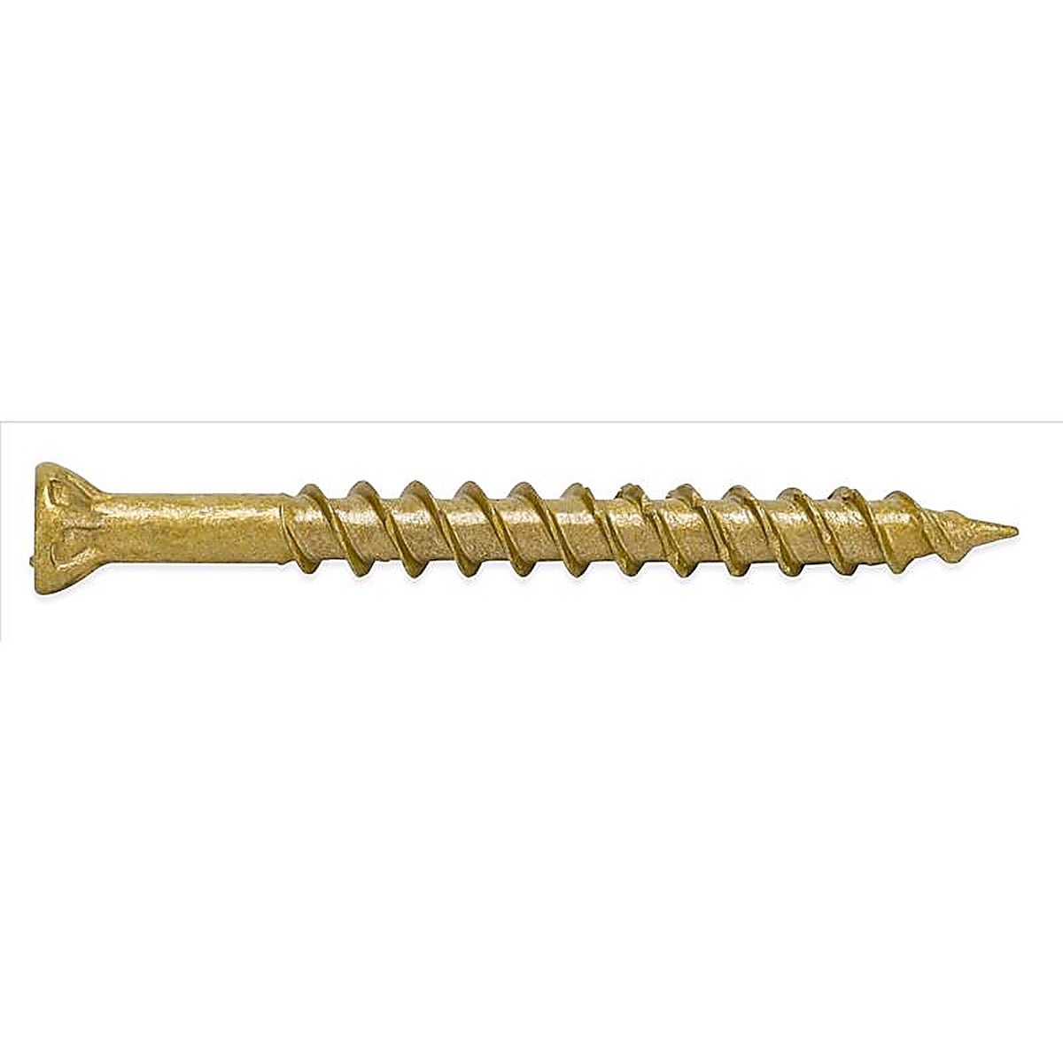 Hillman - 48630 - Power Pro No. 8 x 1-5/8 in. L Star Bronze Ceramic Trim Screws 1 lb. - 195/Pack