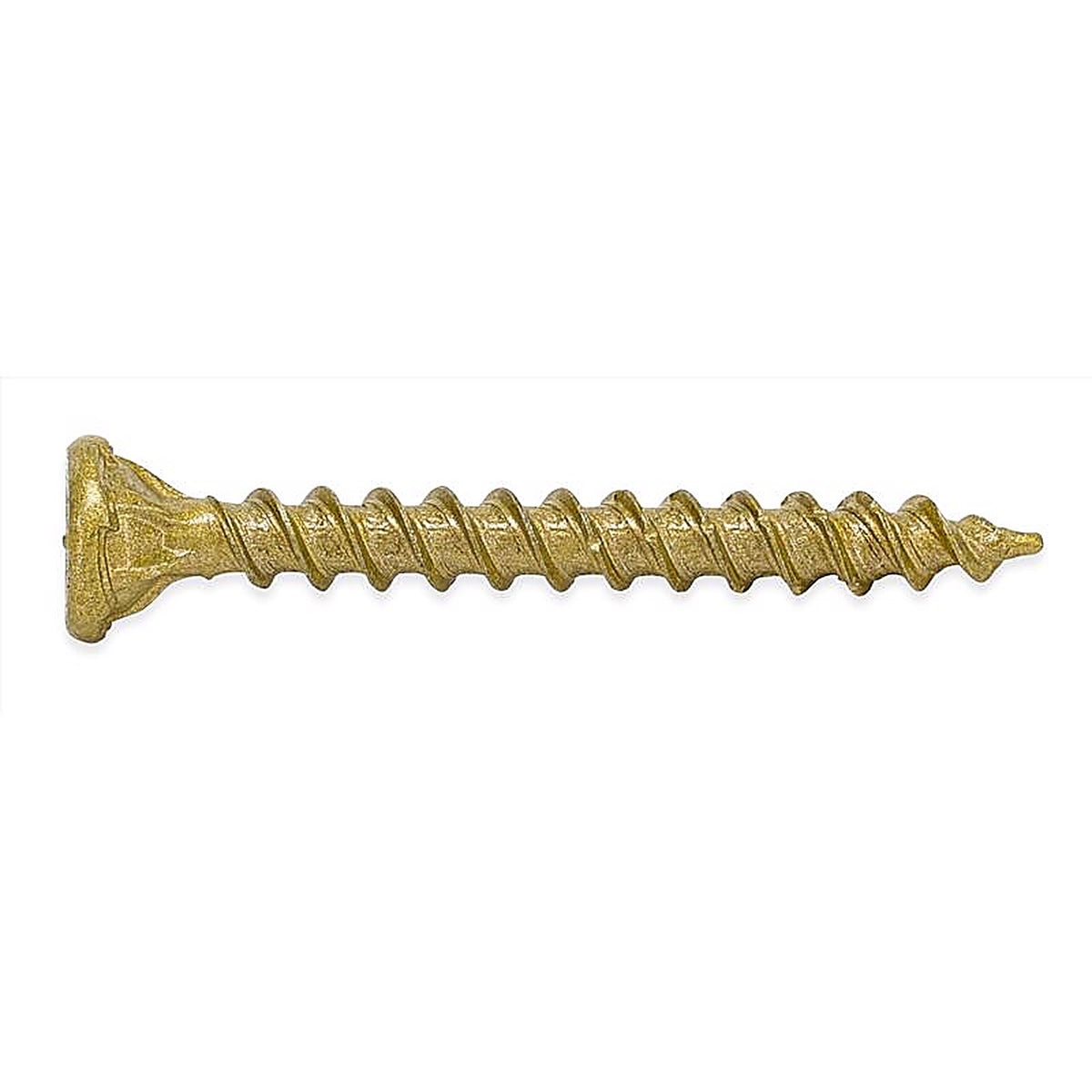 Hillman - 48594 - Power Pro No. 8 x 1-1/4 in. L Star Bronze Ceramic Wood Screws 1 lb. - 242/Pack