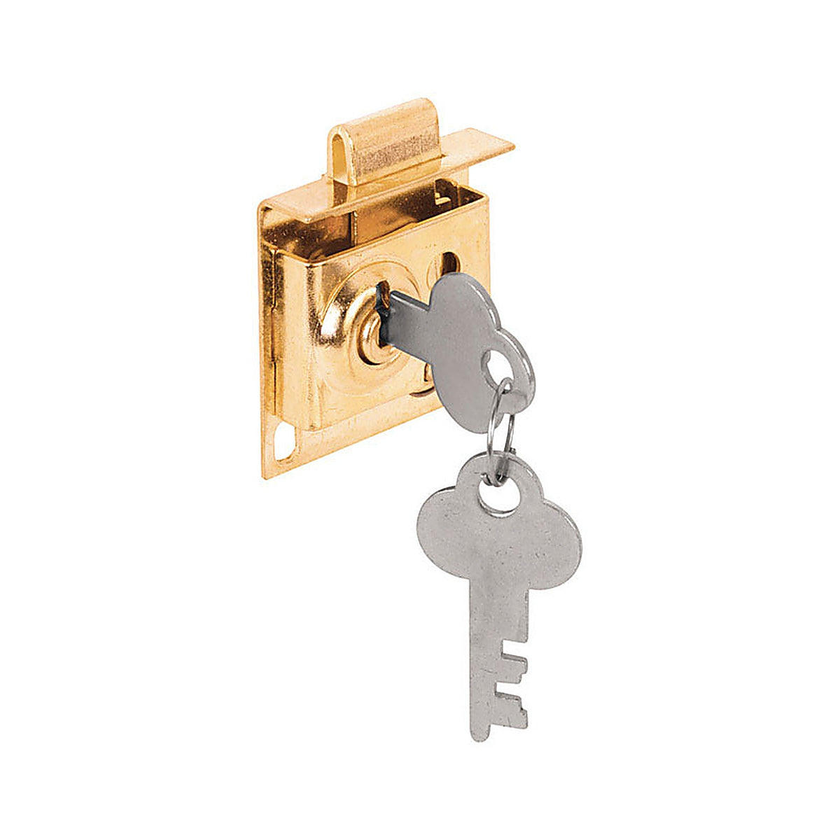 Prime-Line - S 4049 - Brass Plated Steel Mailbox Lock