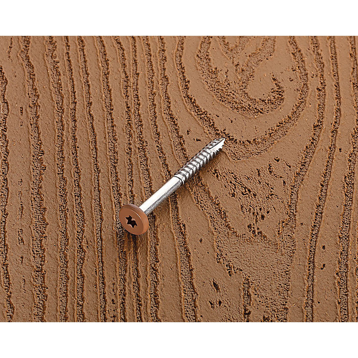 Starborn - FST34L09188 - Deckfast No. 9 X 1-7/8 in. L Brown Star Pan Head Fascia Screws 100 pk