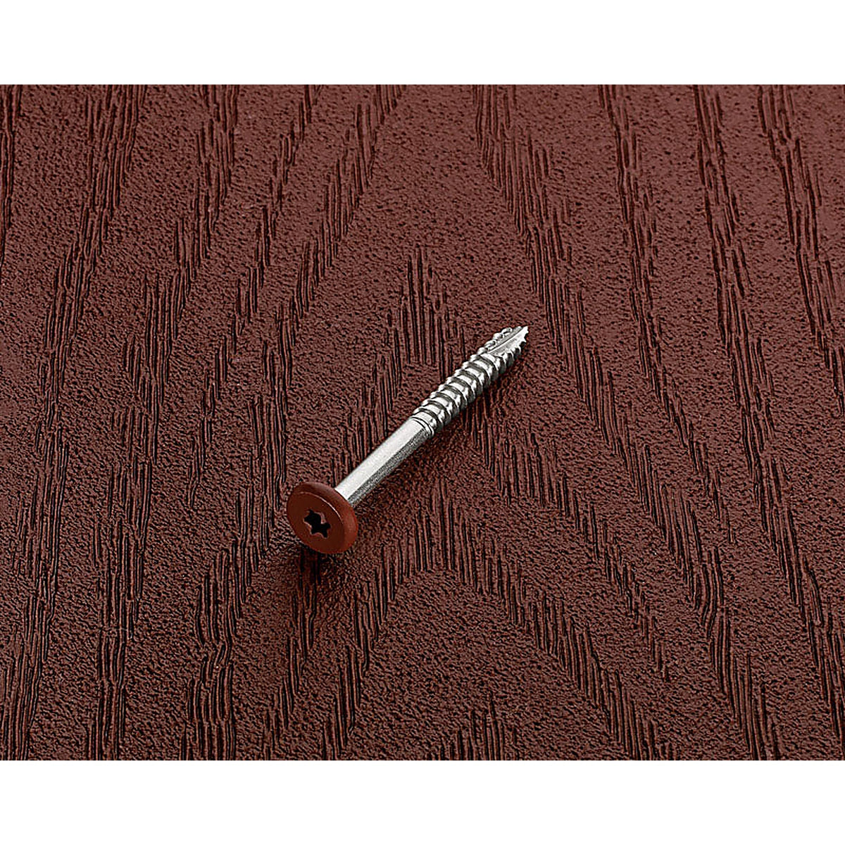 Starborn - FST87L09188 - Deckfast No. 9 X 1-7/8 in. L Burgundy Star Pan Head Fascia Screws 100 pk
