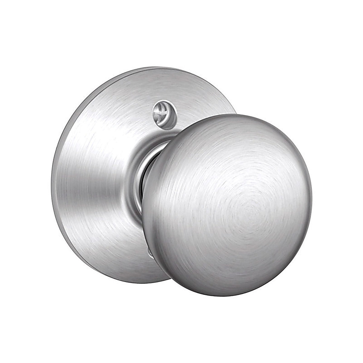 Schlage - F170PLY626 - Plymouth Satin Chrome Dummy Knob Right or Left Handed
