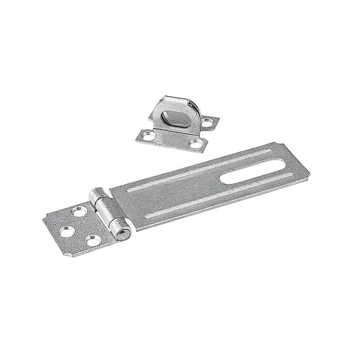 National Hardware - N102-764 - Galvanized Steel 4-1/2 in. L Safety Hasp 1 pk