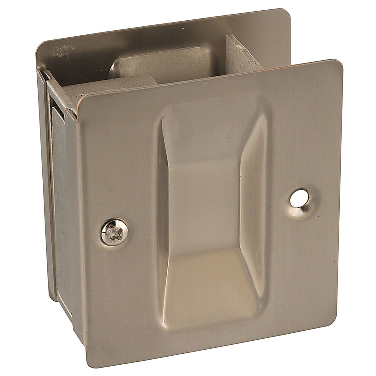 National Hardware - N326-306 - Satin Nickel Silver Brass Pocket Door Pull