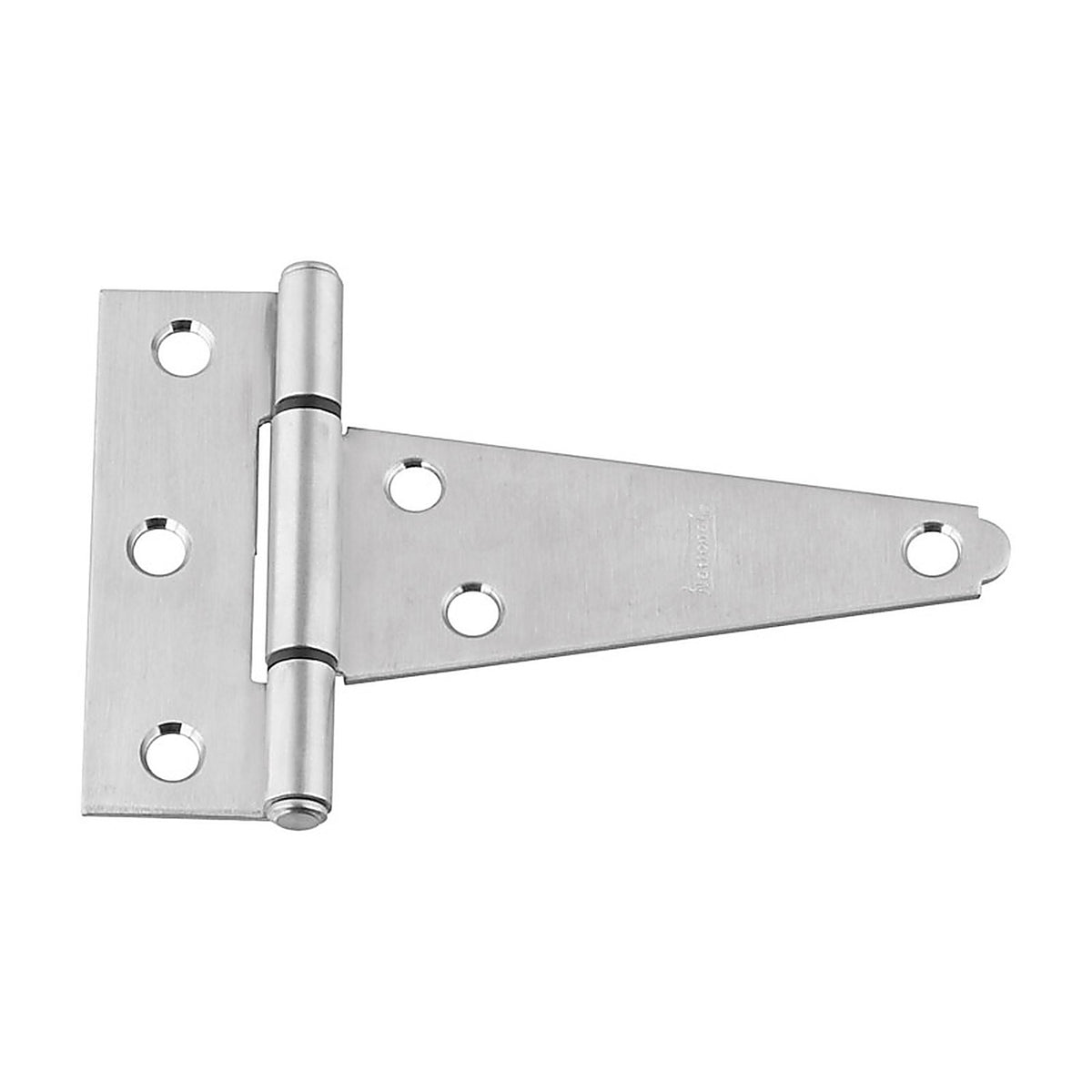 National Hardware - N342-501 - 4 in. L Silver Stainless Steel Heavy Duty T Hinge 1 pk