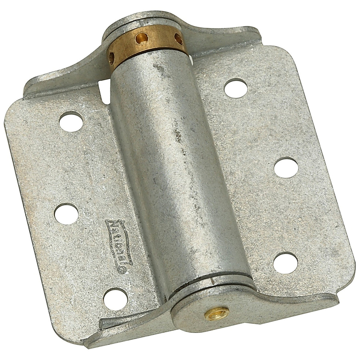 National Hardware - N115-105 - 3 in. L Galvanized Silver Steel Spring Hinge 2 pk