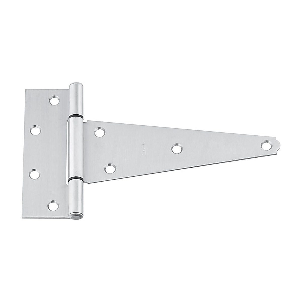 National Hardware - N342-527 - 8 in. L Stainless Steel Silver Stainless Steel Heavy Duty T Hinge 1 pk
