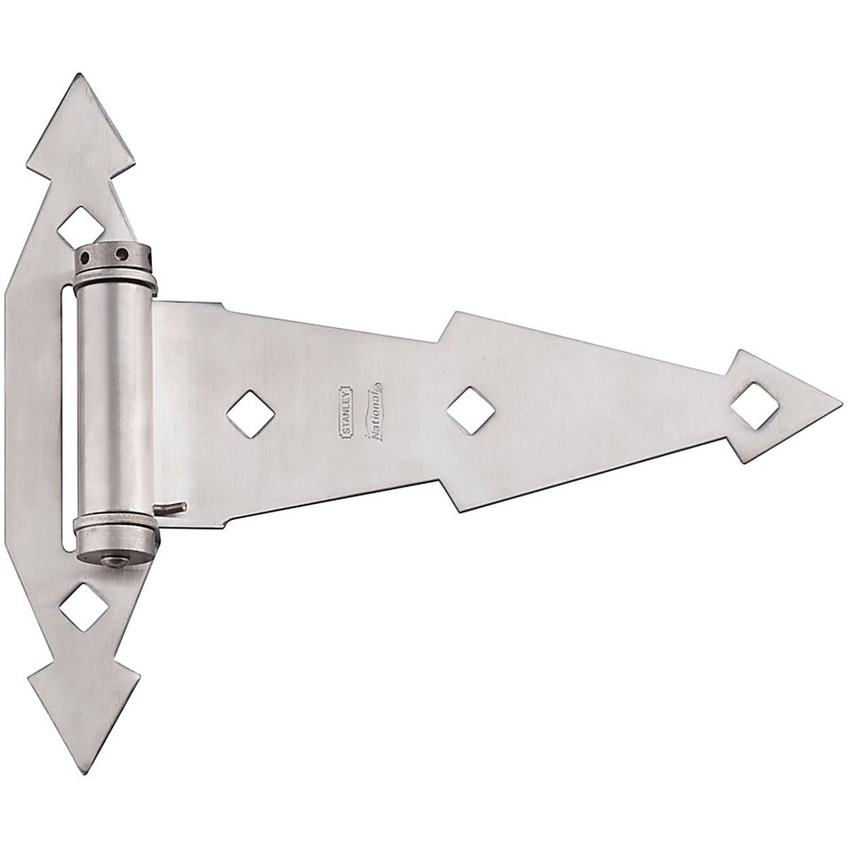 National Hardware - N348-524 - 7 in. L Stainless Steel Stainless Steel Ornamental T Hinge 1 pk