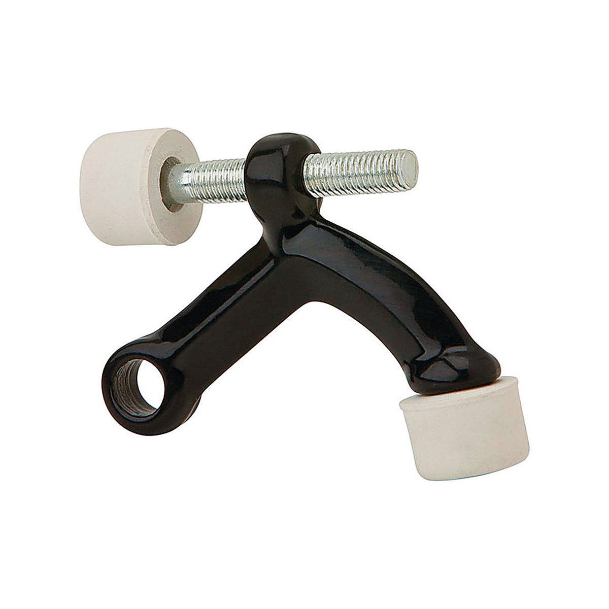 Ives - 70A-BLK - Aluminum Black Hinge Pin Door Stop Mounts to door