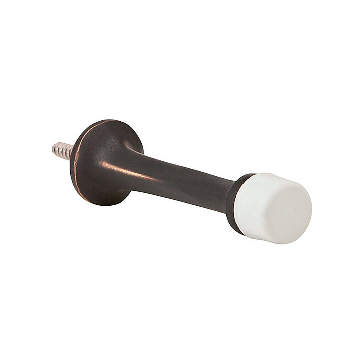 Ives - 61A-716 - 3-3/16 in. W X 7/8 in. L Aluminum Oil Rubbed Bronze Door Stop Mounts to wall