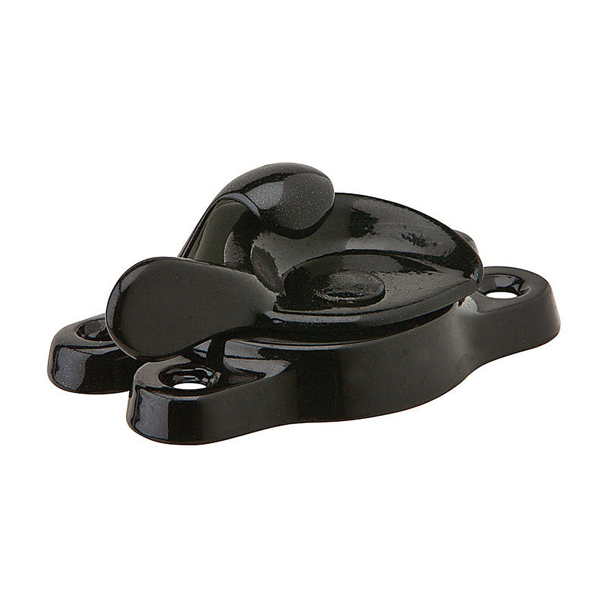 Ives - 07A-BLK - Black Aluminum Window Lock 1 pk