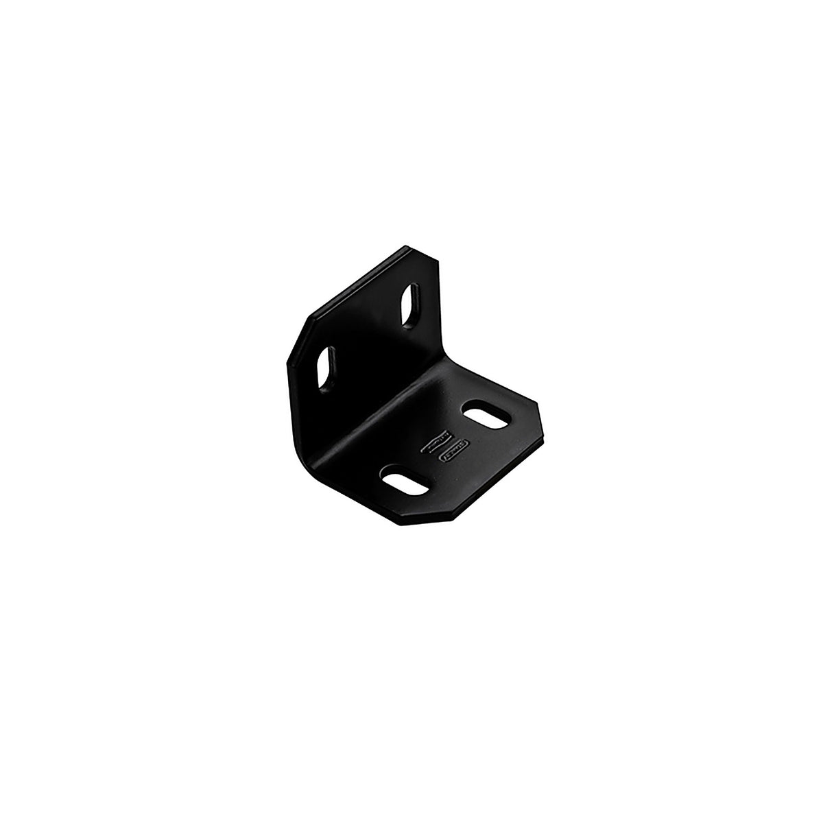 National Hardware - N351-495 - 2.4 in. H x 3 in. W x 0.19 in. D Black Carbon Steel Inside/Outside Square Corner Brace
