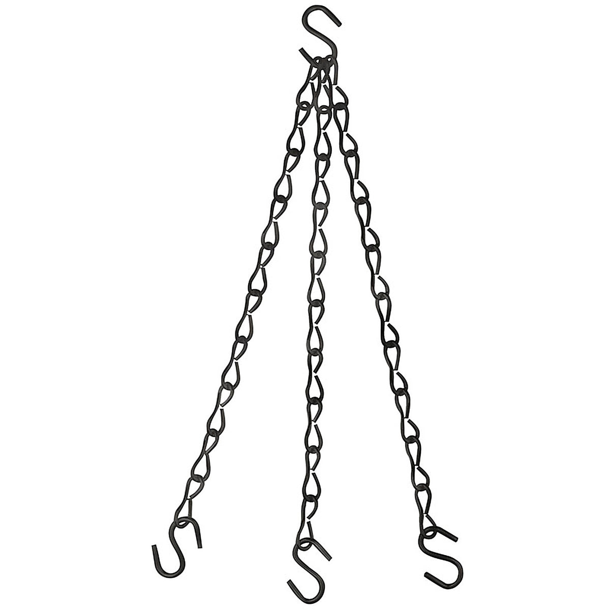National Hardware - N275-024 - Black Steel 18 in. H Decorative Chains 1 pk