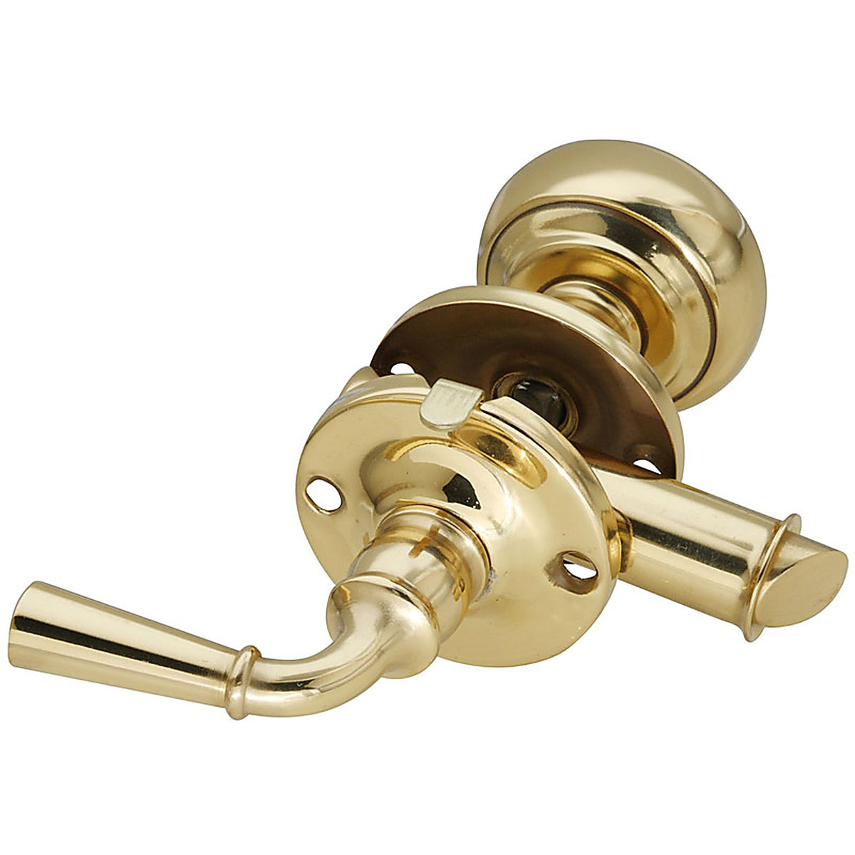 National Hardware - N100-047 - Bright Brass Zinc Screen Storm Door Latch 1 pk