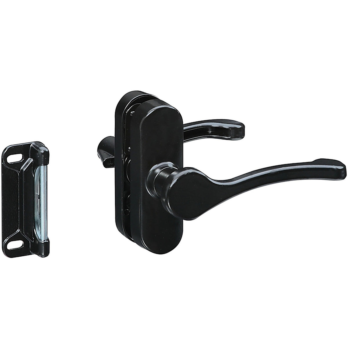 National Hardware - N262-204 - Black Zinc Lever Latches 1 pk