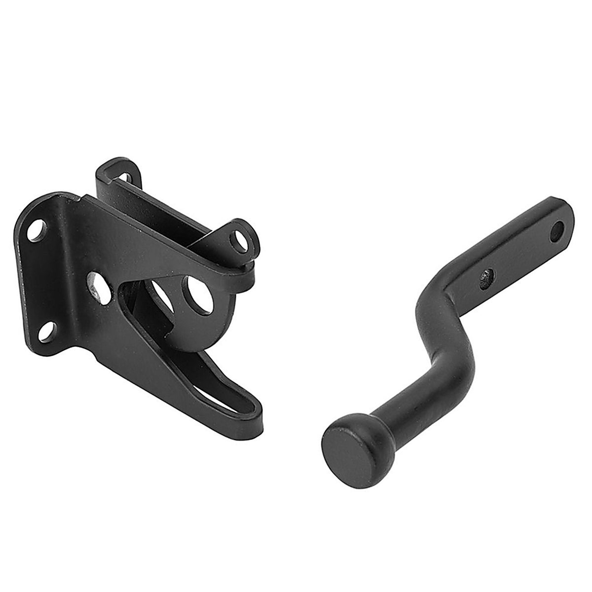 National Hardware - N109-020 - 2.5 in. H x 1 in. W x 4 in. L Matte Black Stainless Steel Left or Right Handed