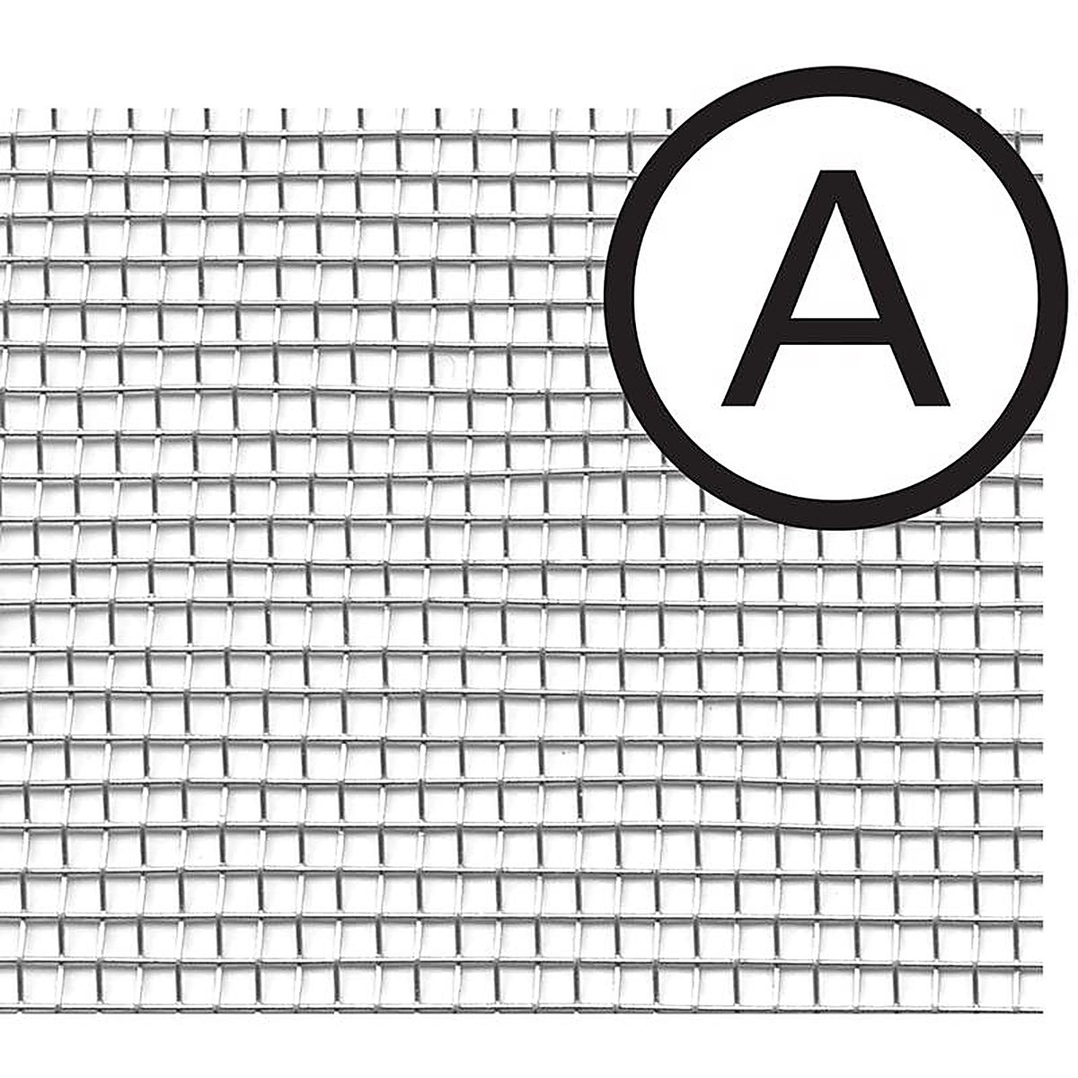 Saint-Gobain - FCS9222-M - 36 in. W X 7 ft. L Silver Aluminum Insect Screen Cloth